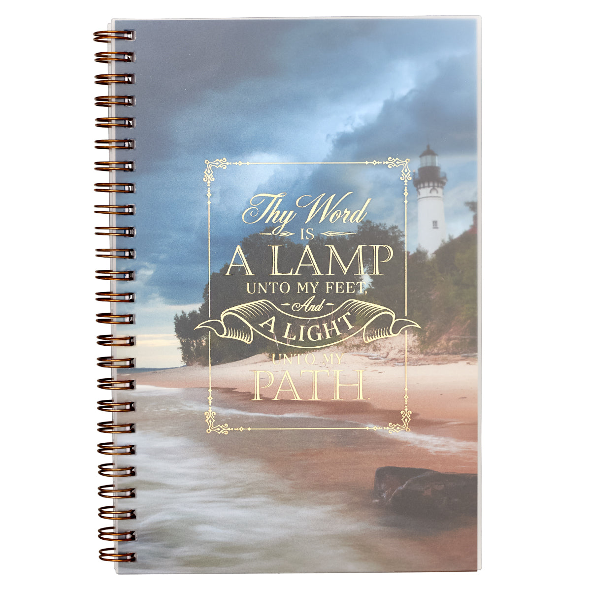 CAG NBW011 WB NOTEBOOK PVC COVER THY WORD IS A LAM
