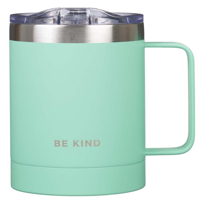 CAG SMUG206 SSTEEL MUG CAMP STYLE TEAL BE KIND