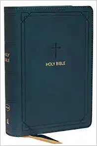 NKJV TN EOV REF BI COMPACT SZ LARGE PRT FL TEAL