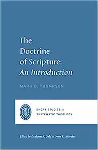 SSST DOCTRINE OF SCRIPTURE AN INTRODUCTION