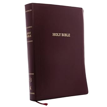 KJV SUPER GIANT PRINT REF BURGUNDY TI