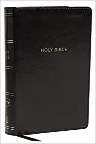 NKJV TN COMPACT REF LARGE PRT BI RLE LS BLACK