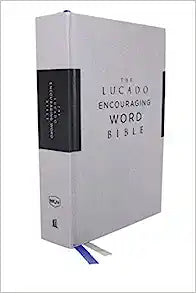 NKJV TN LUCADO ENCOURAGING WORD BIBLE COB GRAY