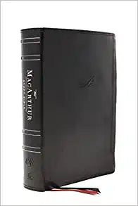ESV TN MACARTHUR STUDY BI 2ND ED LS BLACK