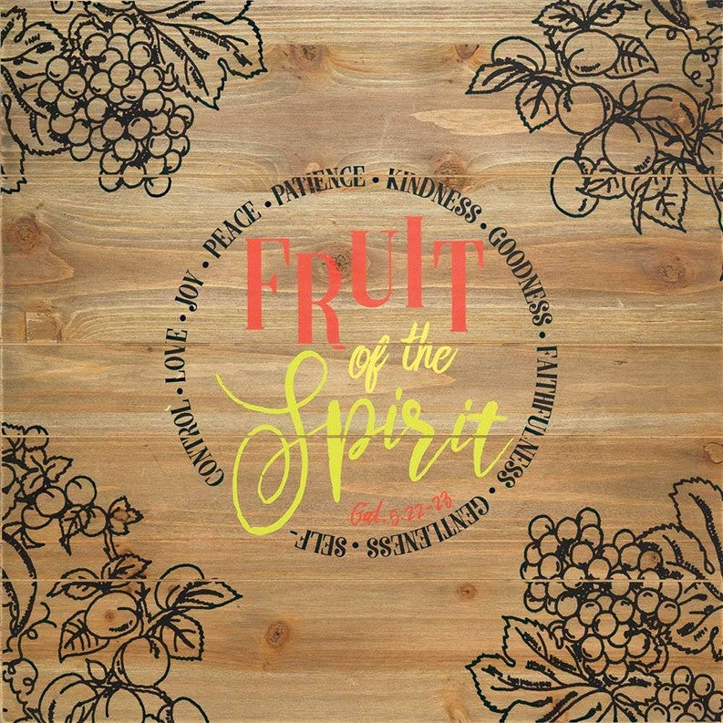 DIC PLQWW-4 WALL PLAQUE FRUIT OF THE SPIRIT