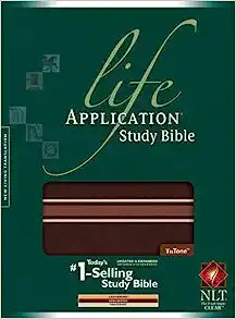 NLT LIFE APP STUDY BI 2ND ED STD SZ LL BROWN TAN