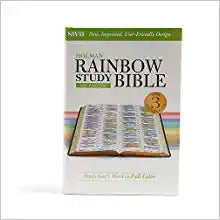 NIV HOL RAINBOW STUDY BIBLE HARDCOVER