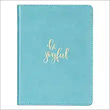 CAG JL394 JOURNAL SM LUXL HANDY TEAL BE JOYFUL