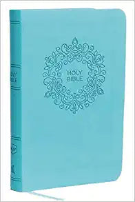NKJV TN VALUE COMPACT THINLINE BI LS TURQUOISE RLE