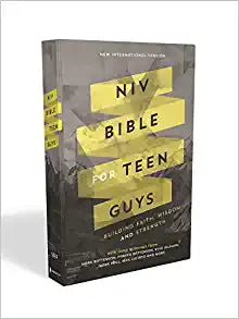 KIDS BI ZON NIV BIBLE FOR TEEN GUYS HARDCOVER 2016