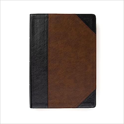 KJV HOL SUPER GIANT PRT REF BI LT BLACK/BROWN