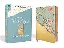 KIDS BI ZON NIV TRUE IMAGES BIBLE FOR TEEN GIRLS LS TURQ-GOLD Y 13-18