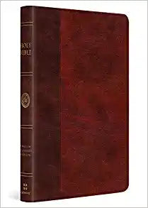ESV LARGE PRT THINLINE BI TT BURGUNDY TIMELESS