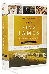 KJV TN STUDY BIBLE 1ST ED FULL COLOR STANDARD SZ LP COB
