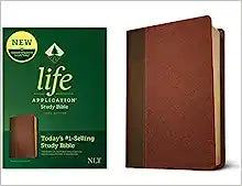 NLT TYN LIFE APP STUDY BI 3RD ED STD SZ RLE LL BRN/BURG