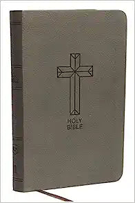 NKJV TN VALUE COMPACT THINLINE BI LS CHARCOAL RLE