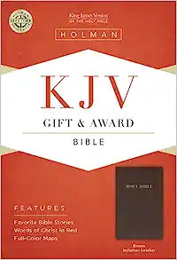 KJV GIFT AND AWARD BI DK BROWN