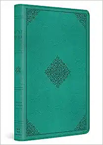 ESV VALUE THINLINE BI TT TEAL ORNAMENT