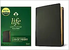 NLT TYN LIFE APP STUDY BI 3RD ED LARGE PRT RLE GL