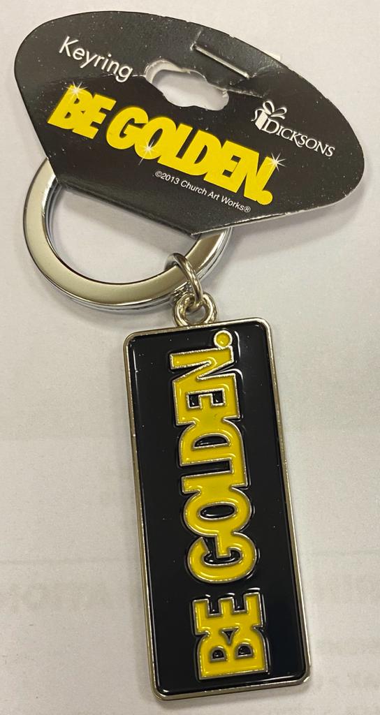 DIC KC-544 KEYRING BE GOLDEN