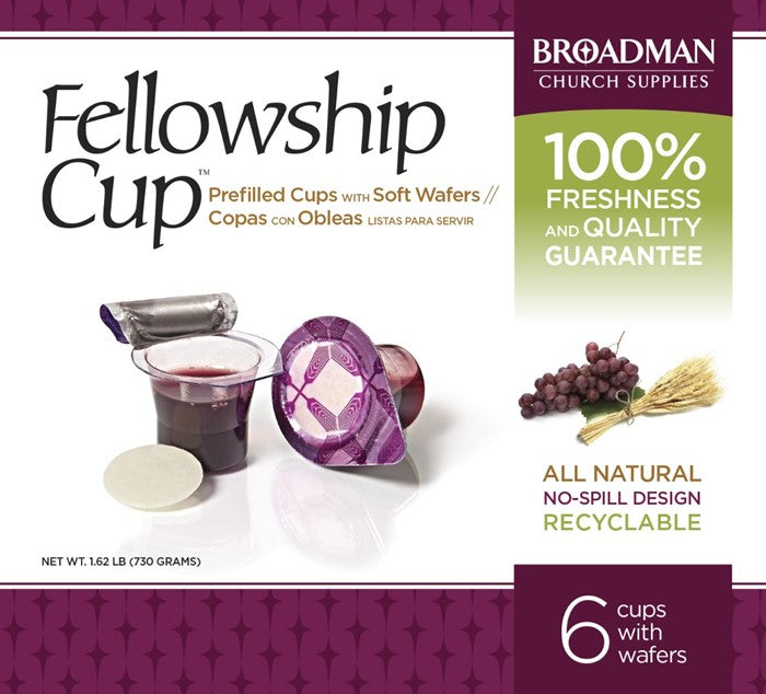 COMMUNION SS FELLOWSHIP CUP CT BOX 6