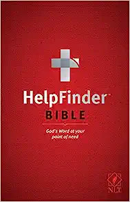 NLT HELP FINDER BIBLE RLE ED HC