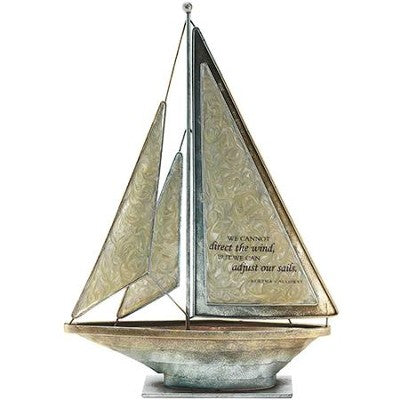 LCP SBTTM-121 WE CANNOT DIRECT METAL SAILBOAT FIGURINE