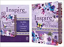 KIDS BI NLT INSPIRE COLORING & JOURNALING PRAISE BI LL PURPLE