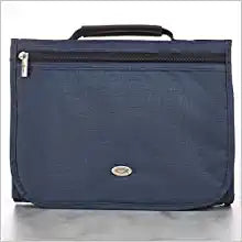 CAG BBL171 BIBLE COVER TRI FOLD LARGE NAVY