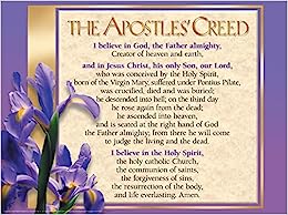 ROSE WALL CHART 513L APOSTLES CREED