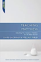 PTR TEACHING MATTHEW UNLOCKING GOSPEL OF MATTHEW FOR B