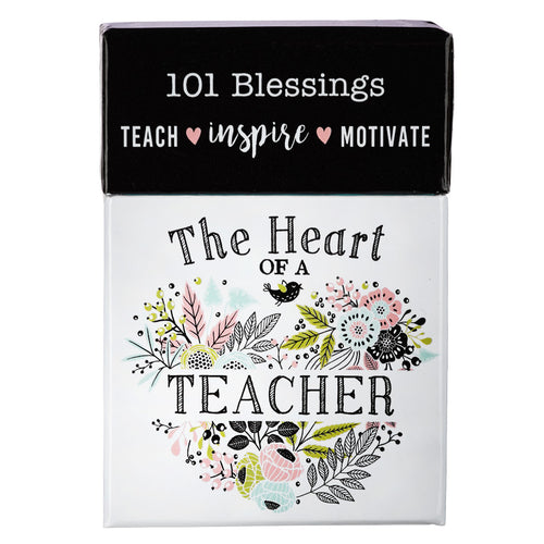 CAG BX110 BB THE HEART OF A TEACHER