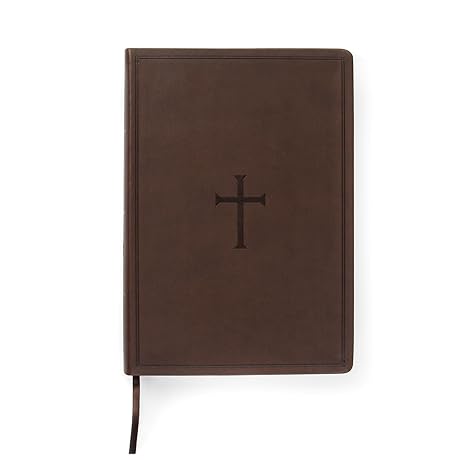 CSB SUPER GIANT PRINT REFERENCE BIBLE, VALUE EDITION, BROWN LEATHERTOUCH