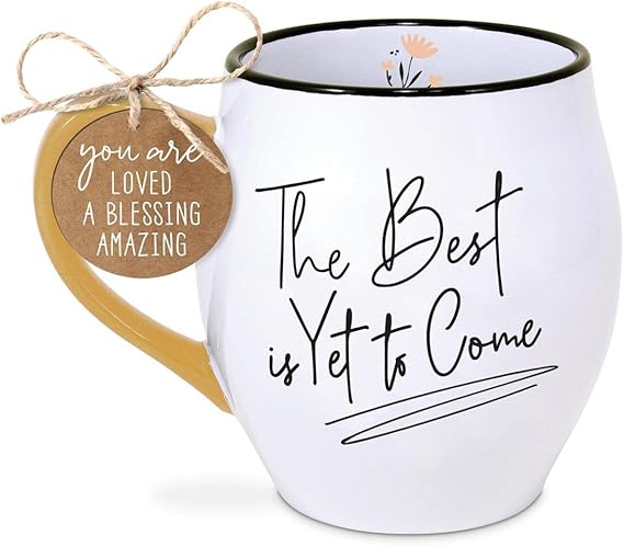 LCP 18805 MUG TOUCH OF COLOR BEST IS TO COME 18OZ