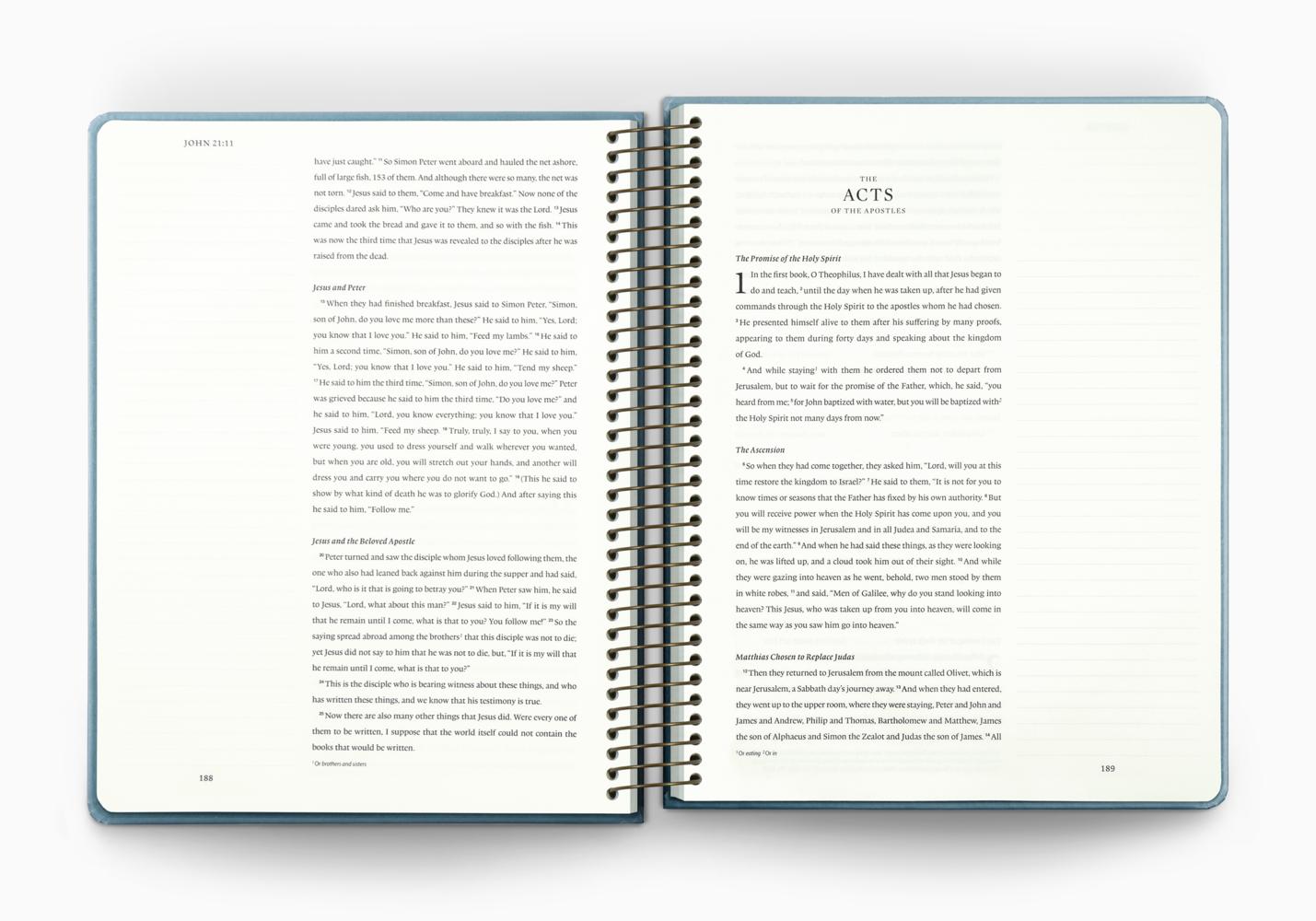 ESV SPIRAL-BOUND JRNL NT (HARDCOVER)