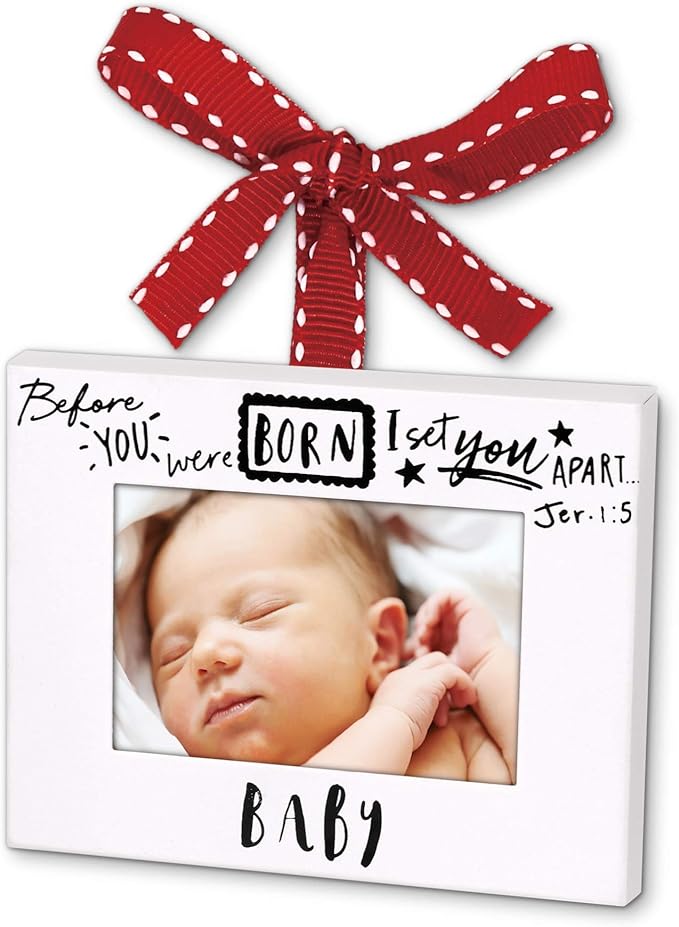 LCP 12298 ORNAMENT FRAME BABY RIBBON HANG