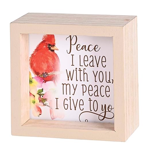 LCP TTP4-2 TABLETOP 2 SIDED PEACE I LEAVE WITH YOU
