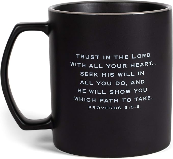 LCP 18744 COFFEECUP TRUST BLACK 18 OZ