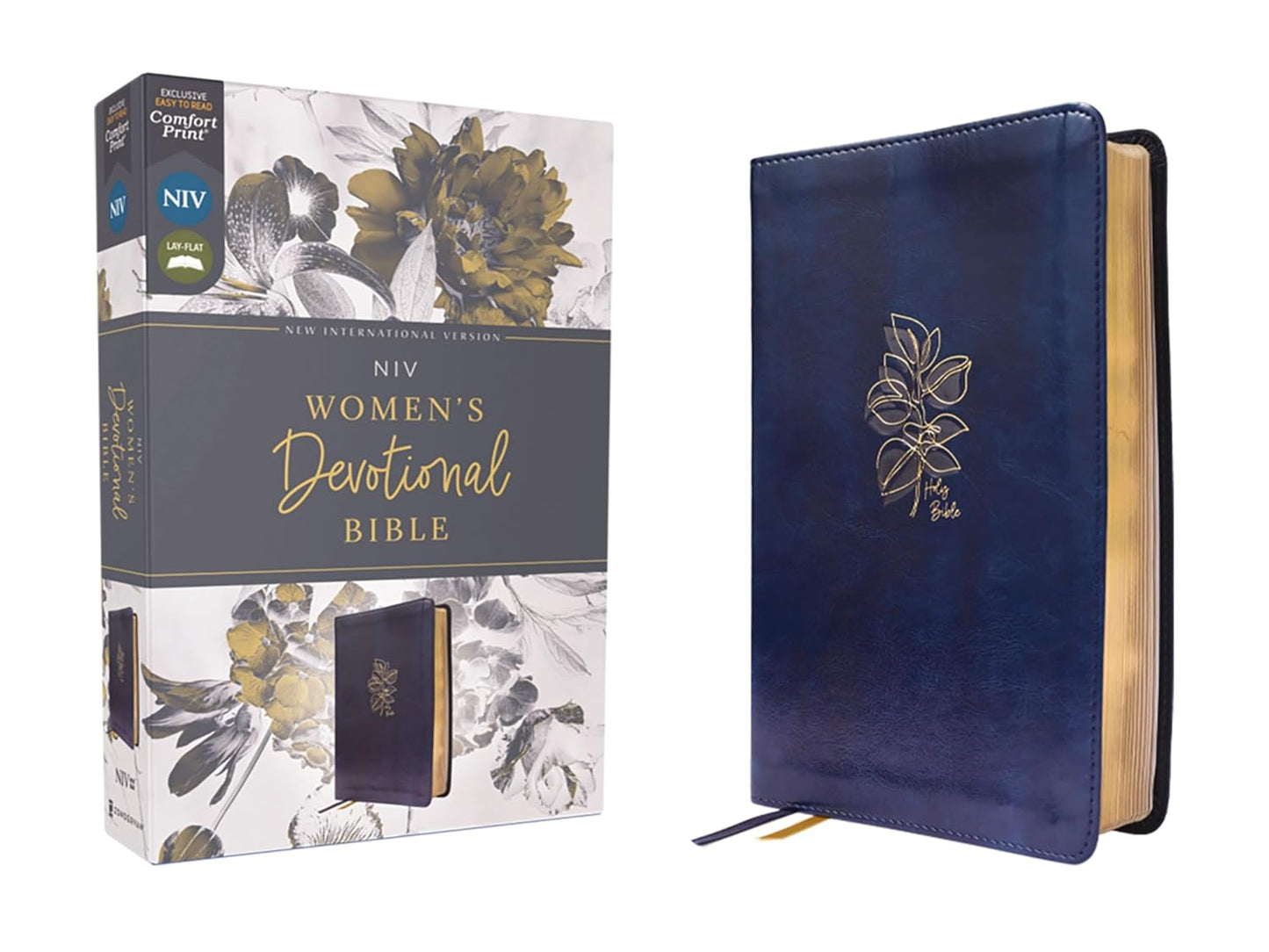 NIV WOMENS DEVOTIONAL BIBLE BLUE LS