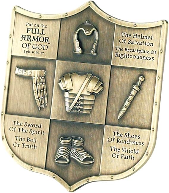 DIC TPLQM-100 FULL ARMOR OF GOD TABLETOP PLAQUE
