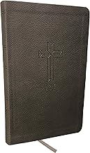 NKJV, VALUE THINLINE BIBLE, CHARCOAL LEATHERSOFT