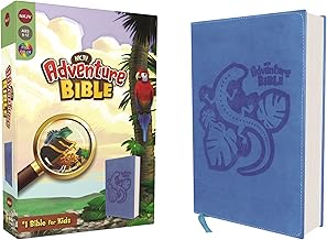 NKJV, ADVENTURE BIBLE, LEATHERSOFT, BLUE, FULL COLOR