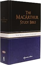 NKJV, THE MACARTHUR STUDY BIBLE, LARGE PRINT, HARDCOVER, THUMB INDEXED
