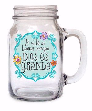 SPANISH DB SP DRINKING JAR 22910
