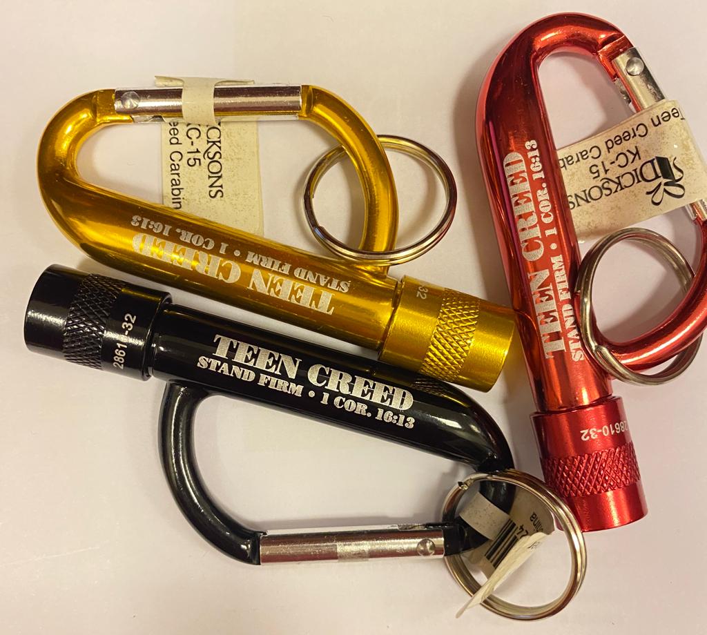 DIC KC-15 KEYCHAIN LED CRBN TEEN CREED