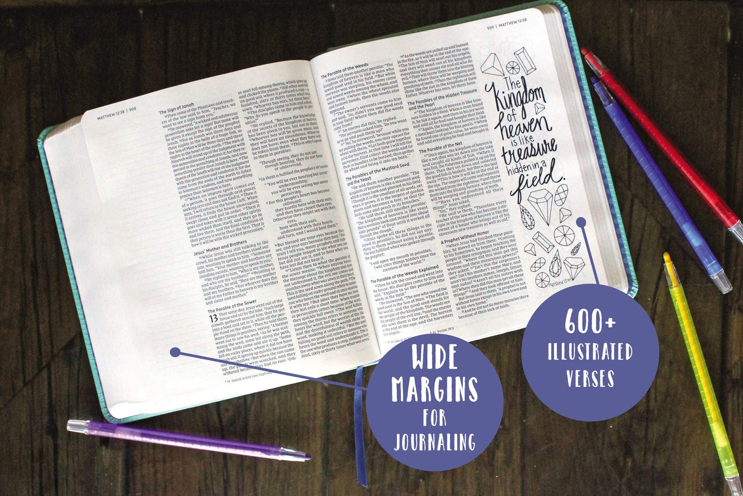 NIV BIBLE BEAUTIFUL WORD COLOR GIFT SET GIRL