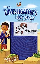 KIDS BI ZON NIV INVESTIGATORS HOLY BIBLE LS BLUE Y 6-10