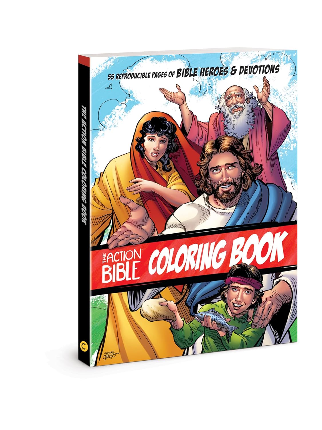 ACTION BIBLE COLORING BOOK