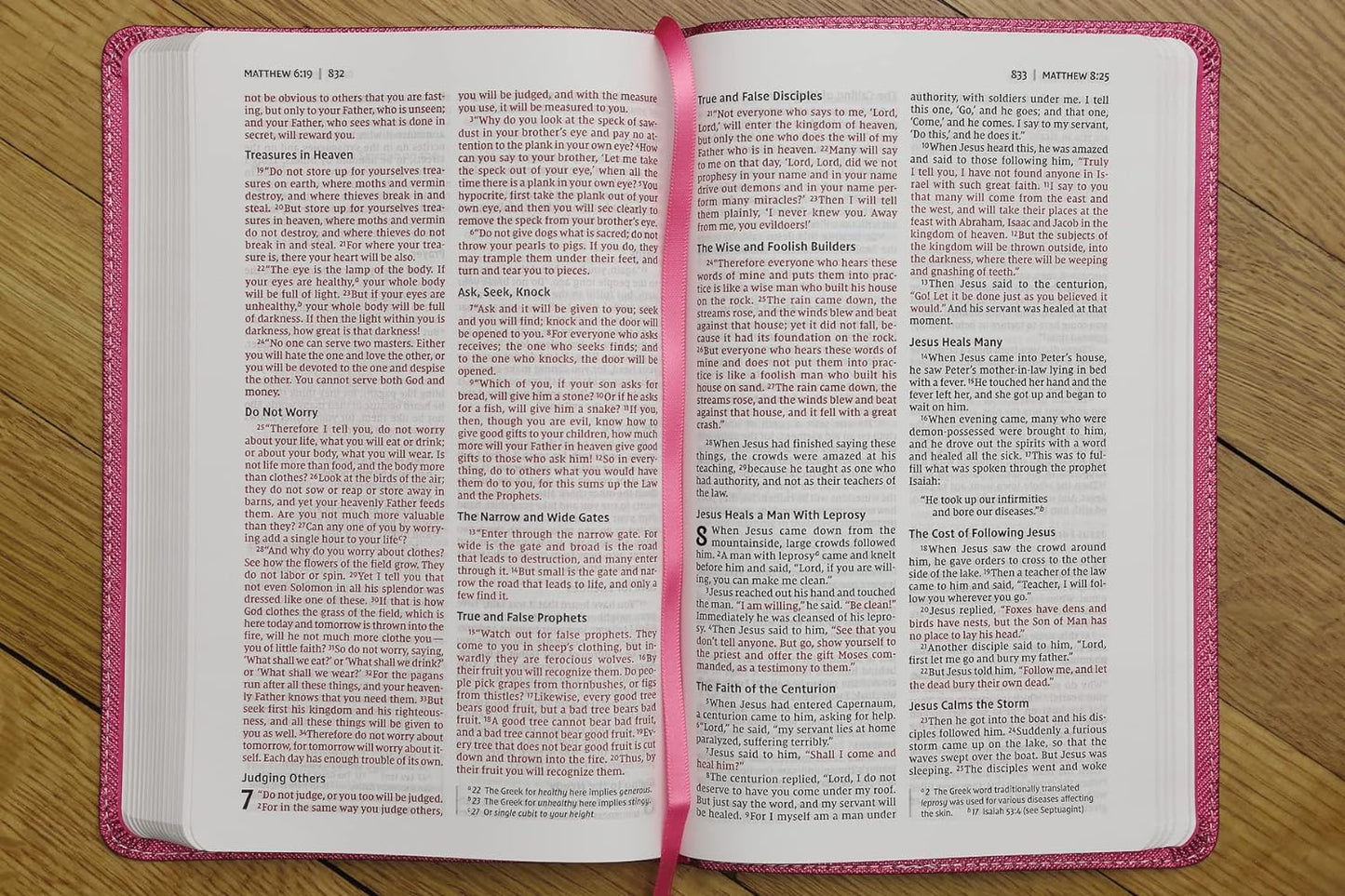 ZONKIDZ NIV BIBLE FOR KIDS THINLINE ED LEASOFT PINK