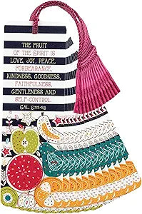 DIC BKMTL-352 THE FRUIT OF THE SPIRIT TASSEL BOOKMARK